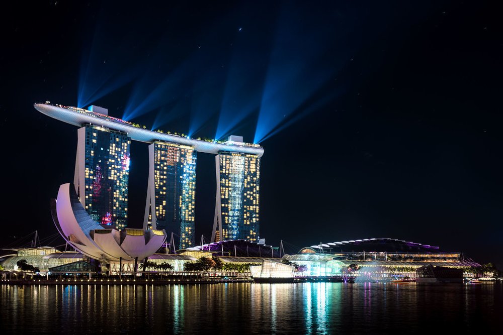 This integrated resort also houses Waku Ghin, the most expensive and best restaurant in the world.